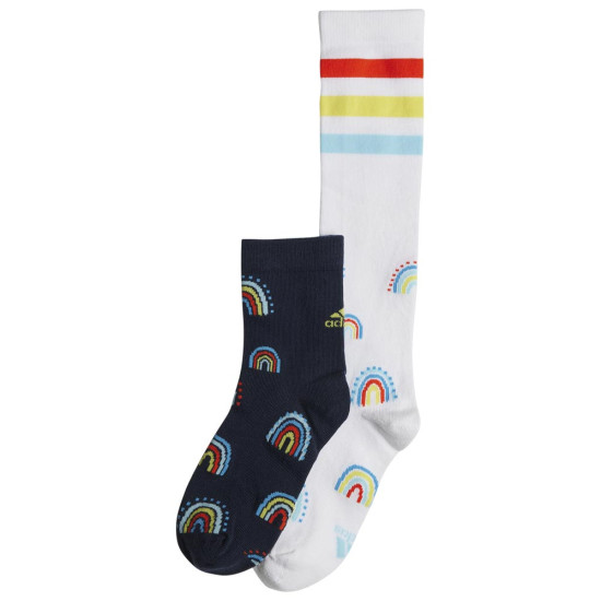 Adidas Παιδικές κάλτσες Rainbow Socks 2 pairs